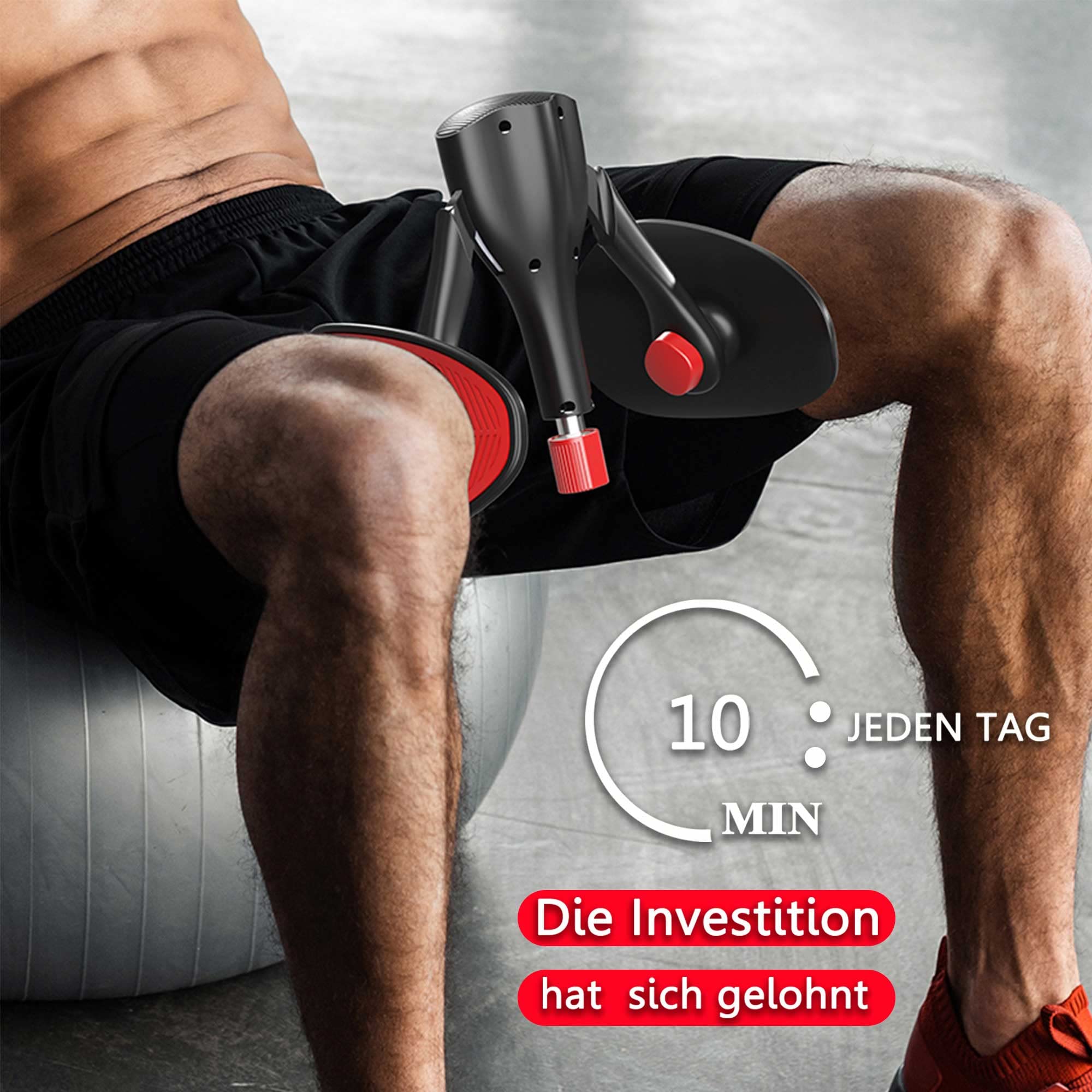 Allenatore Per Gambe 35Kg - Trainer Per Cosce Con Display Digitale, Regolabile, Per Casa O Palestra - Foto 6