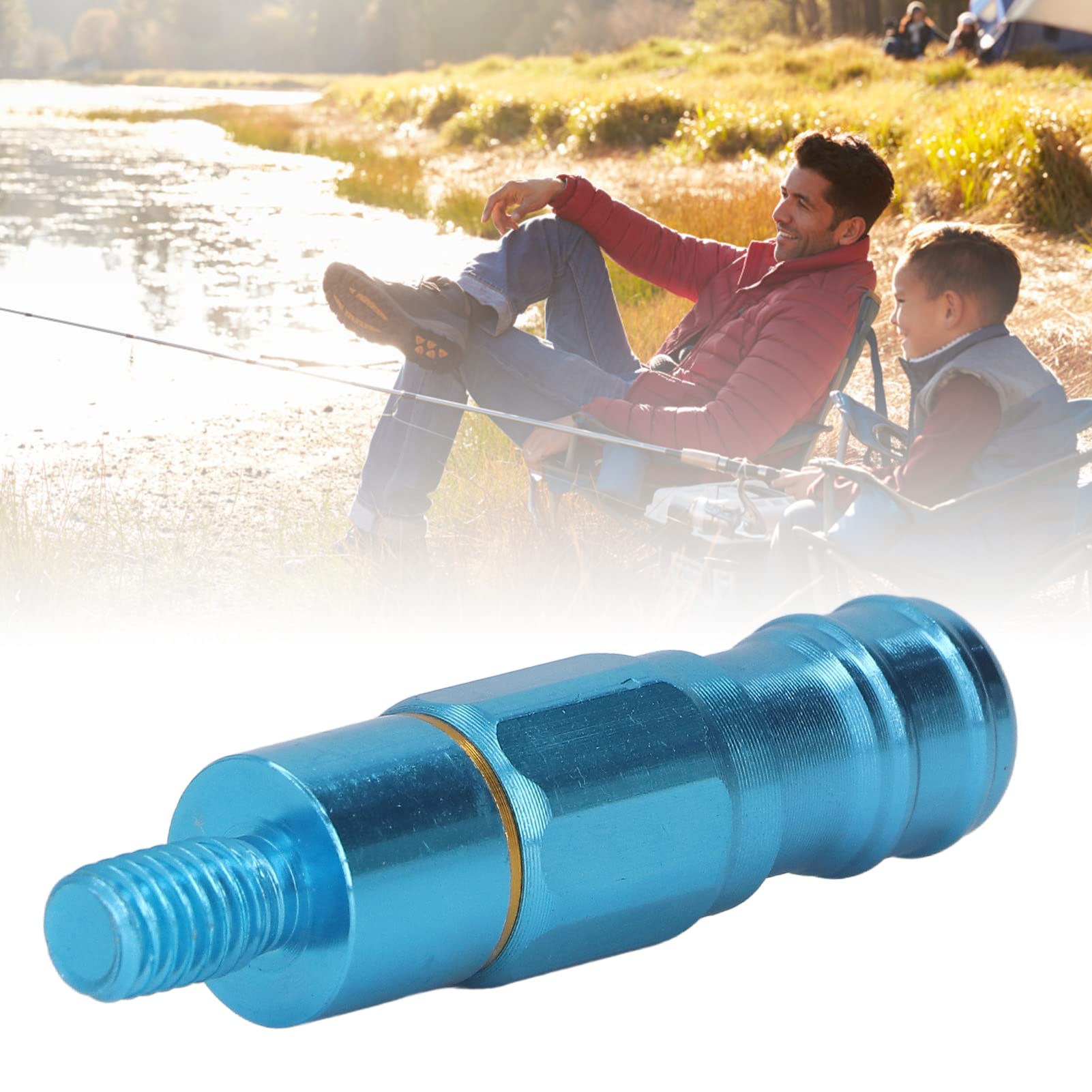 Connettori A Sgancio Rapido Phoxinus Per Pesca - Adattatori Con Filettatura 3/8" Per Canne, Allarmi E Reti - 3