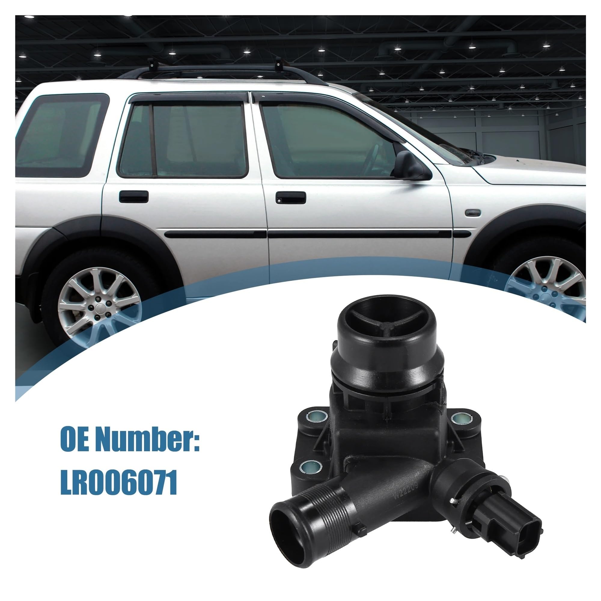 Obudowa termostatu płynu chłodzącego silnika do Volvo XC70 (2008-2015) - Numer referencyjny LR006071 - Akcesoria i części samochodowe