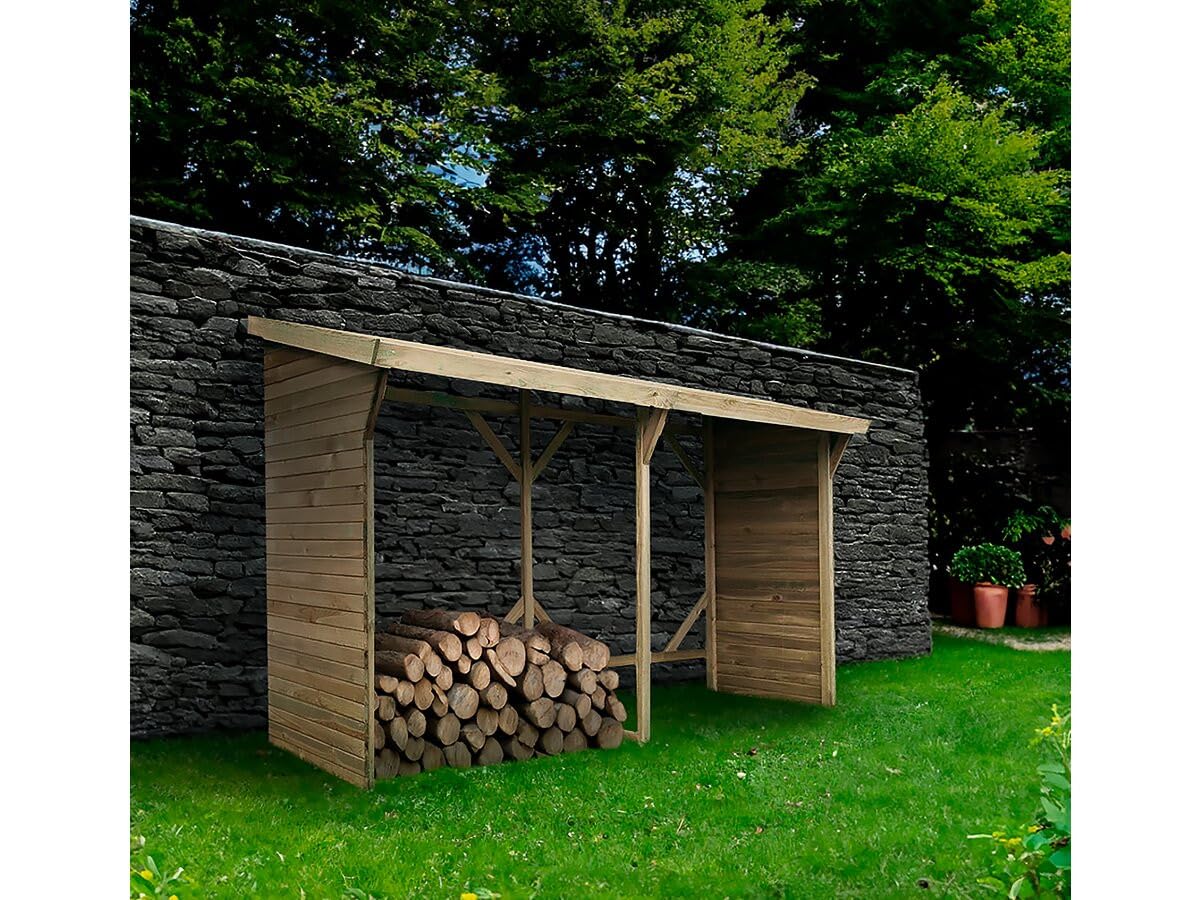Habitat et Jardin Refugio de Troncos - 2,5 m² - 2,78 x 0,90 x 1,85 m - 5 Stères