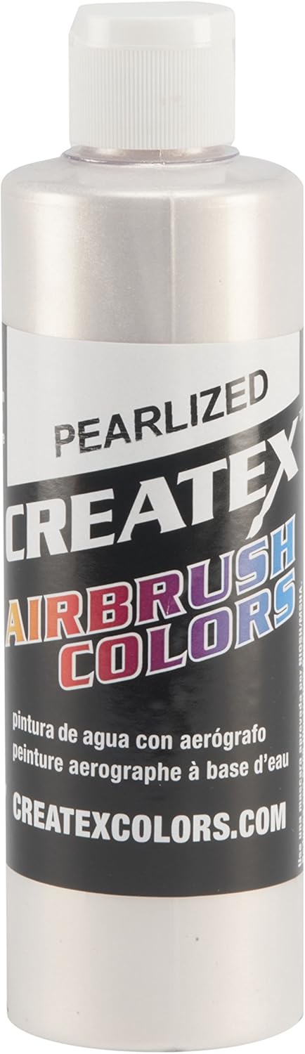 Createx Colors Paint for Airbrush, 8 oz, Pearl Satin Gold