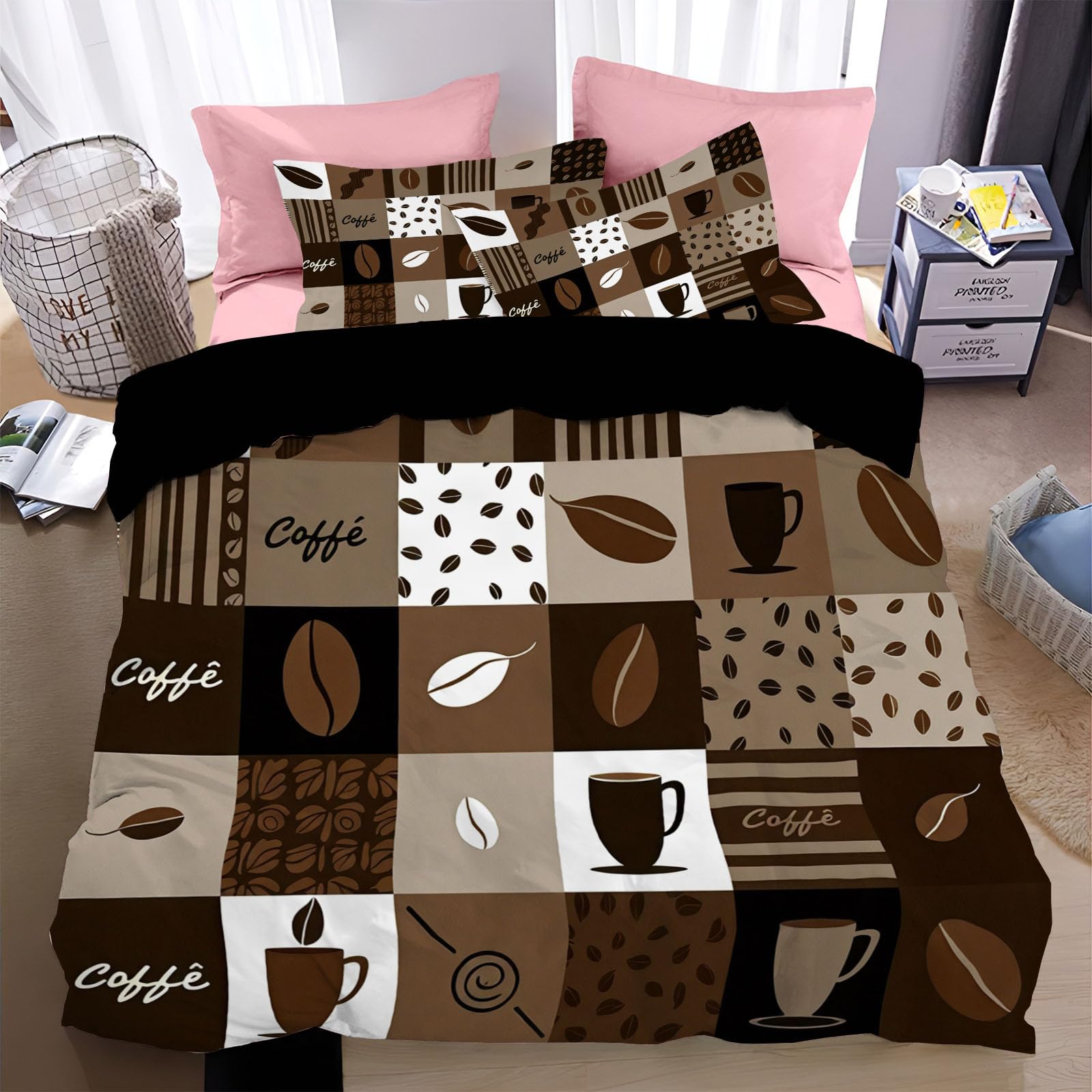 Housse couette en microfibre 200x200 zippée pour en finir avec la couette qui glisse du lit