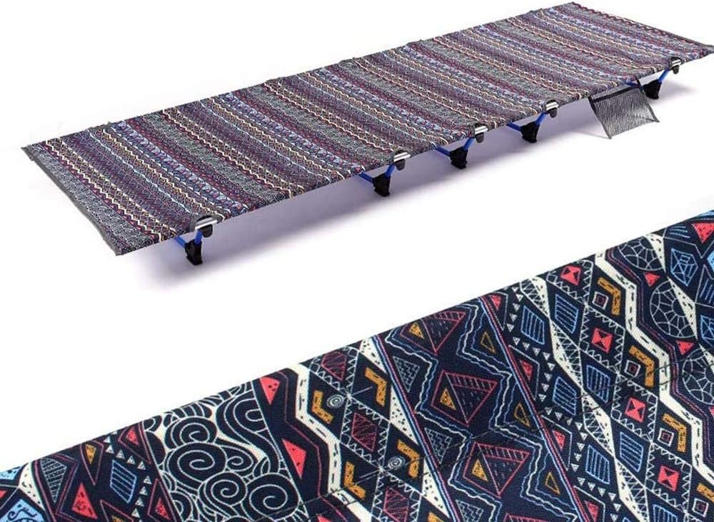 Collapsible Portable Compact Camping Cots Folding Tent Cot Bed for Indoor or Outdoor Use Bearing Weight 150kg