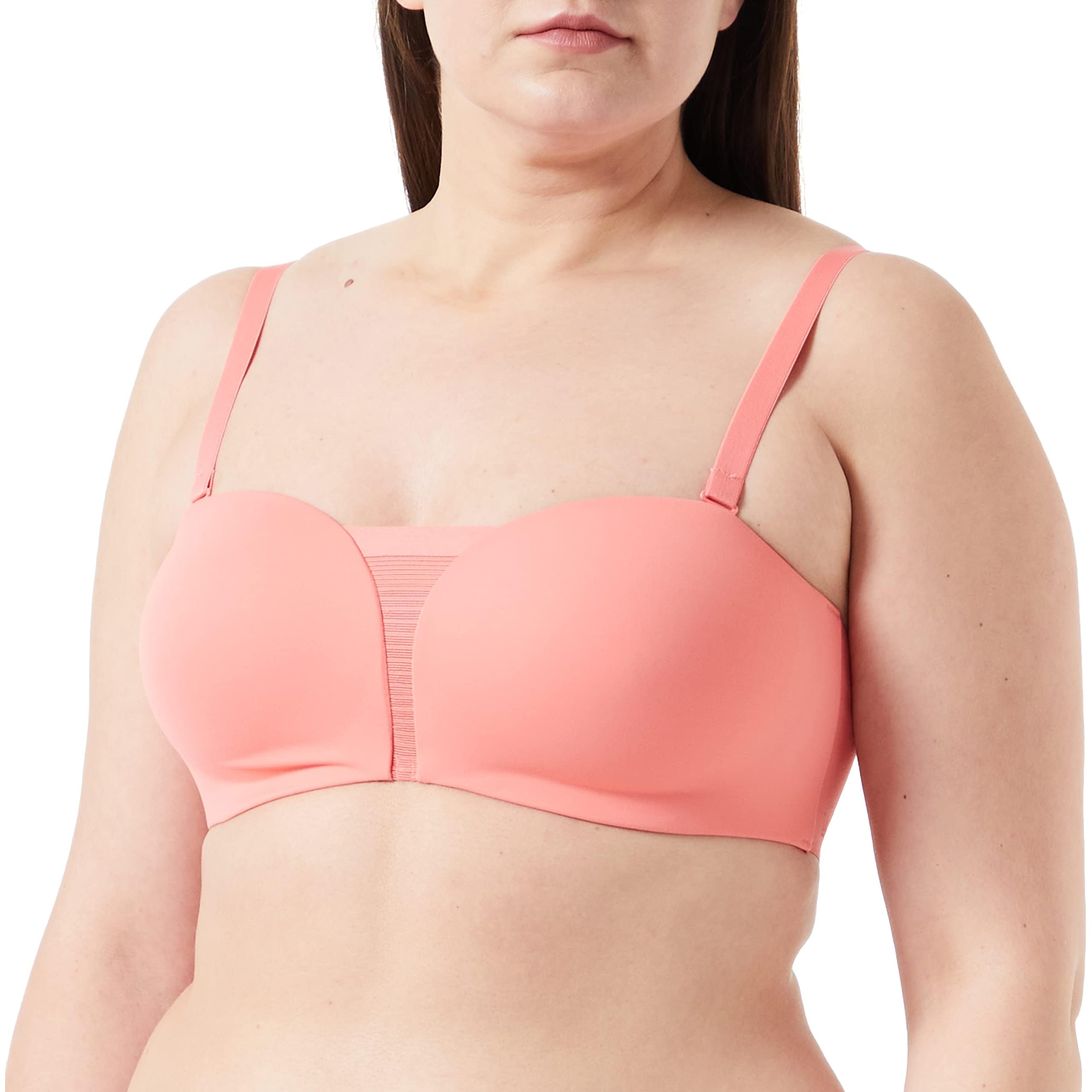 Triumph Women's Flex Smart DP Ex Opaque Bra, Sugar Coral, 03