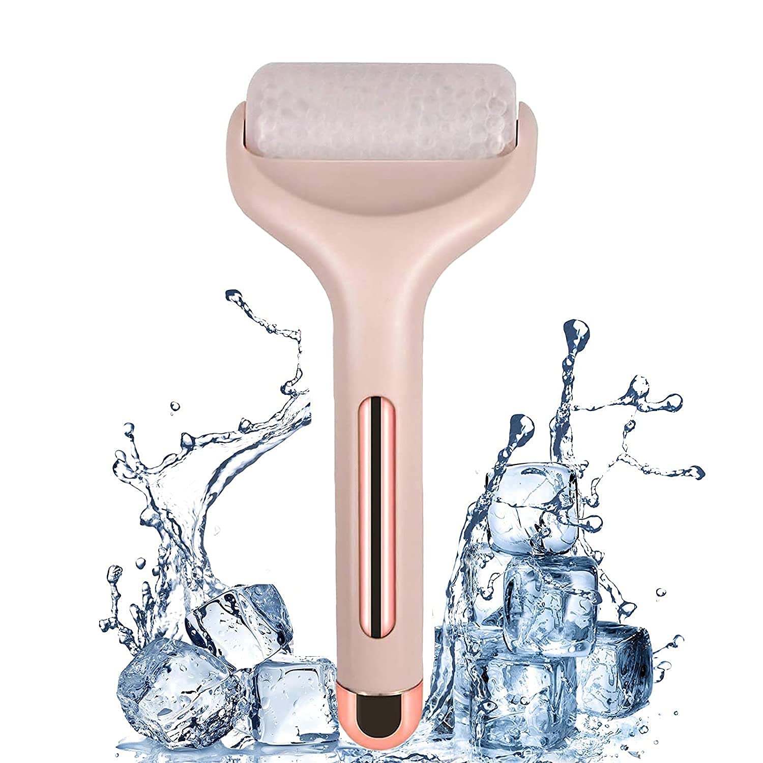 Ice Roller Face Massager Facial Skin Care Tool with Cooling Gel for Face and Eyes,Puffiness and Pain Relief for Women & Men-image-7