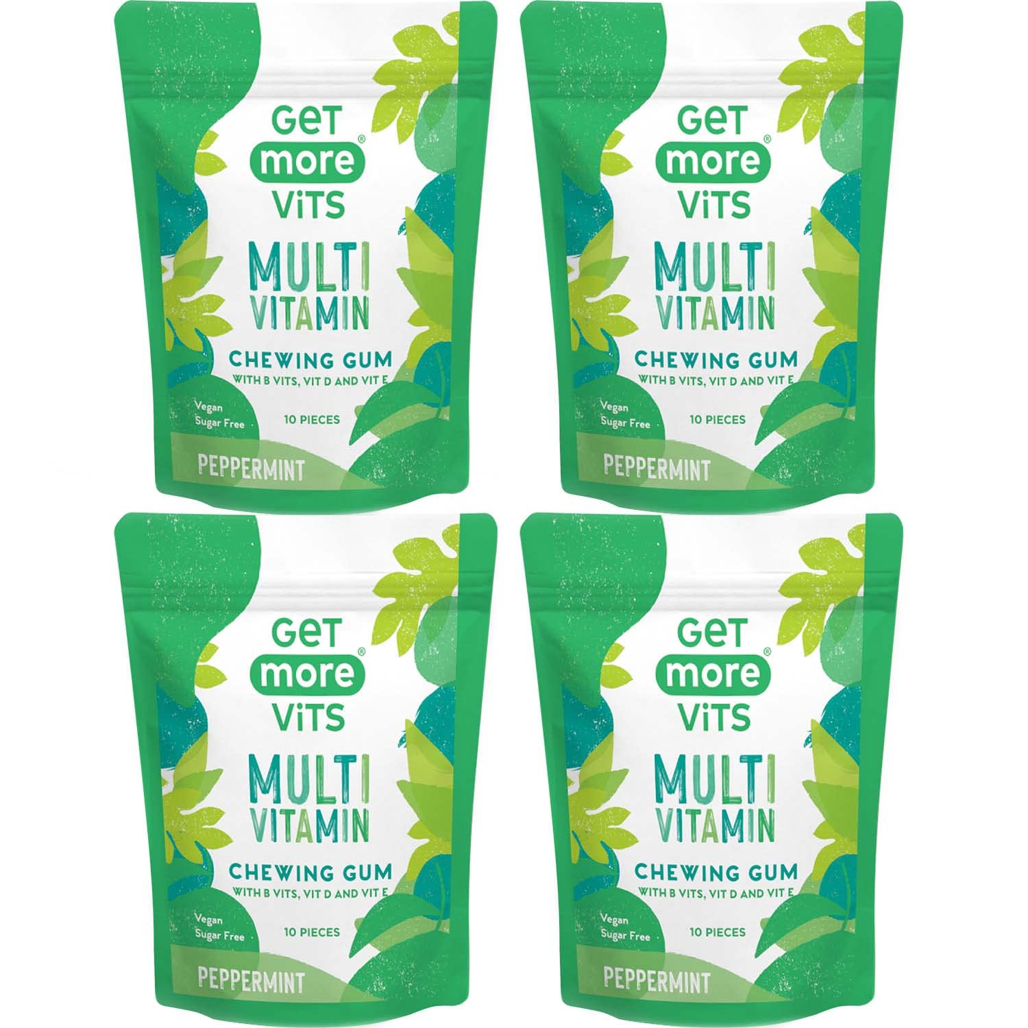 Get MoreVits Multivitamin Peppermint 4-Pack