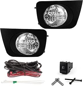 1 Par De Luces Antiniebla De Conducción Con Bombillas Que