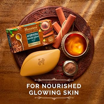 Himalaya AYURBEDA sandal glow soap 10.6 oz 300 g 75 x 4