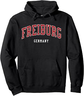 Freiburg Germany College University Style Pullover Hoodie