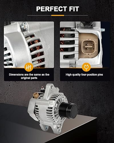 Vista 51 de ROADFAR Reemplazo del alternador para Toyota 2006-2008 para RAV4 11201