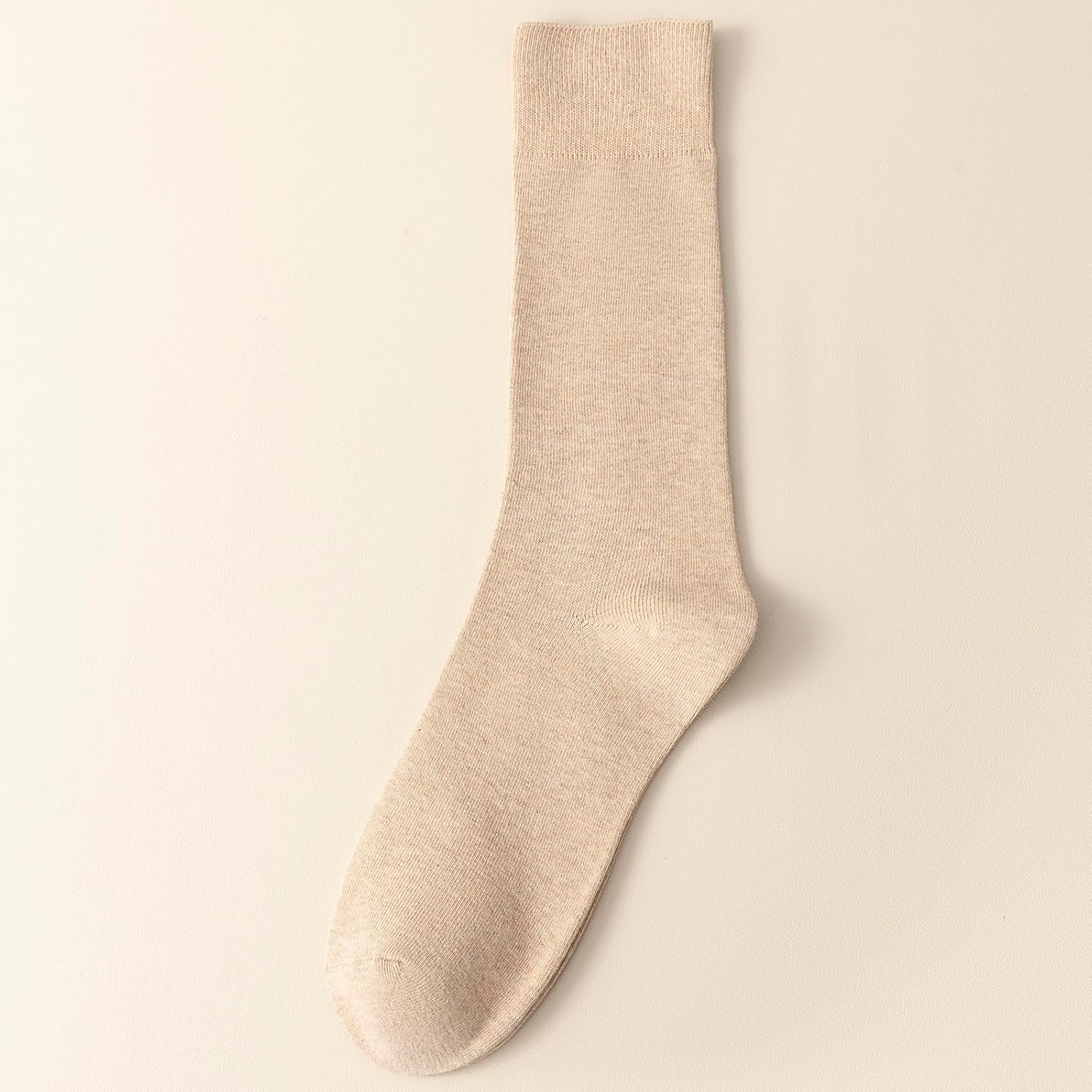 Men's Dress Socks 5 Pairs Mens Cotton Calf Business Formal Socks Soft Breathable Athletic Long Crew Casual Socks - Image 5