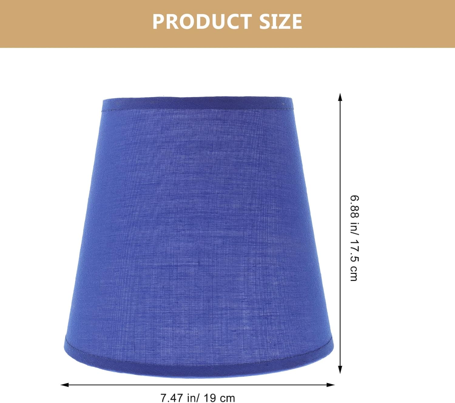 2pcs Drum Lampshade Fabric Light Cover for Table Ceiling Lamps and Easy to Install Decorative Light Fixture Accessory