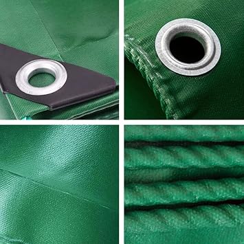Heavy Duty Waterproof Tarps 3x3ft, Emergency Rain Shelter, Outdoor Cover and Camping Use, Tarps with Grommets Outdoor Garden Patio Curtain Sunscreen Tarpaulins