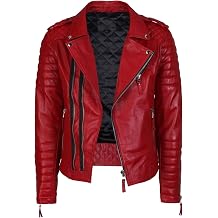 Koza Leathers Mens Genuine Lambskin Leather Jacket KP005