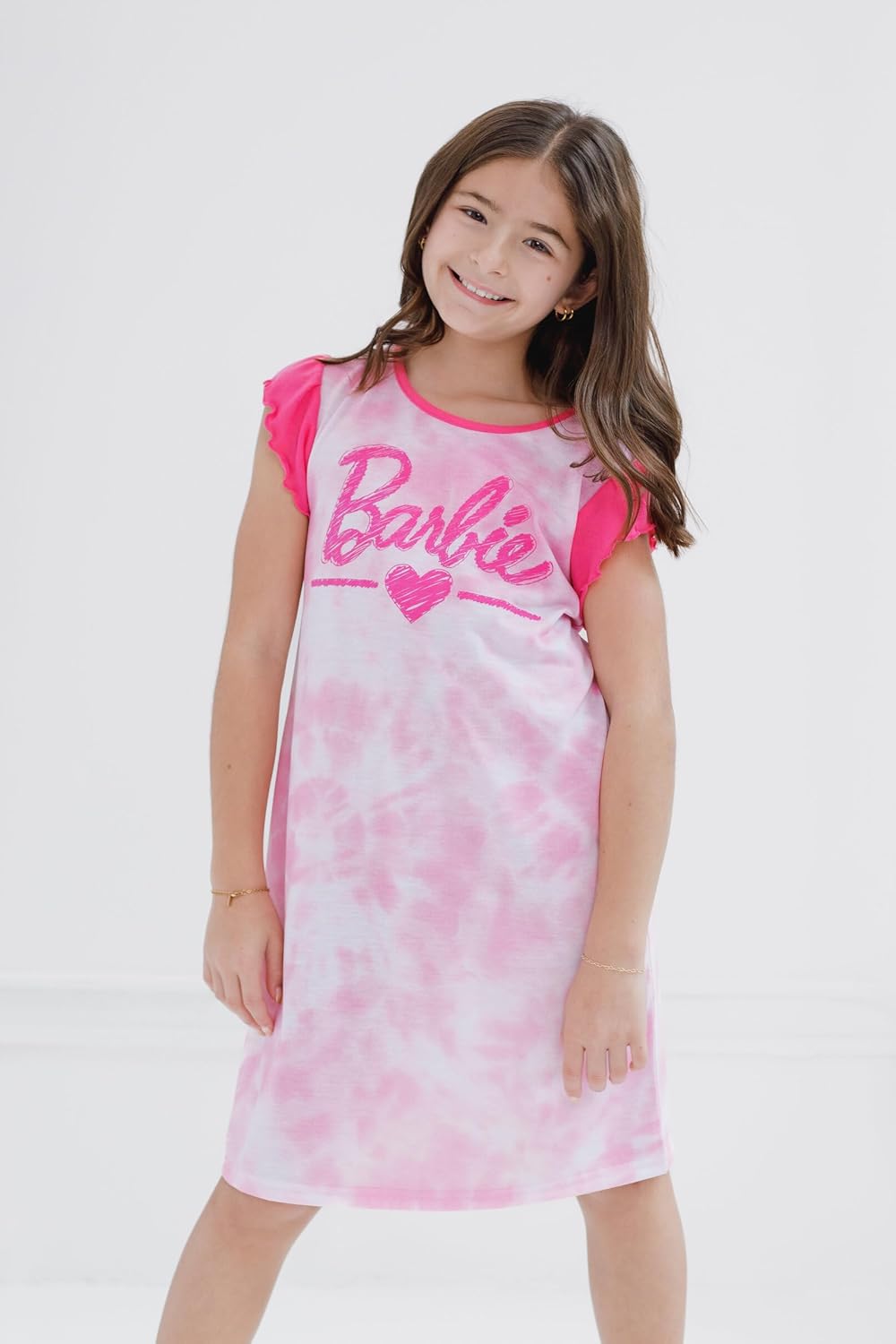 Barbie Girls Nightgown Pajamas Little Kid to Big Sizes (4-14-16) - Image 2
