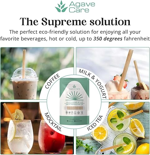 Miniatura 9 de Elaboración de sostenibilidad con pajitas de cóctel biodegradables la mejor opción natural, ecológica para una experiencia compostable, saludable,