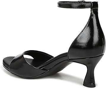 Amazon.com | Naturalizer Women's Jules Heeled Sandal Black 5 M