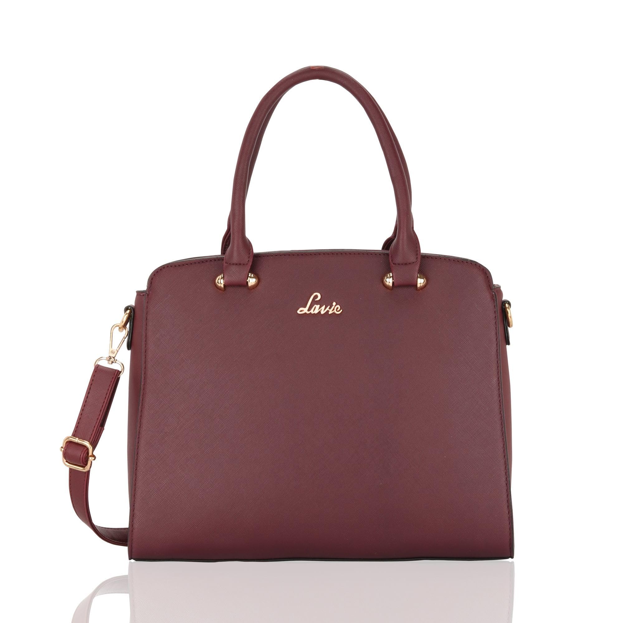 Lavie Women's Ushawu Satchel Bag | Satchel Handbag for Work | Ladies Purse | Stylish Shoulder Bag | Gift for Women