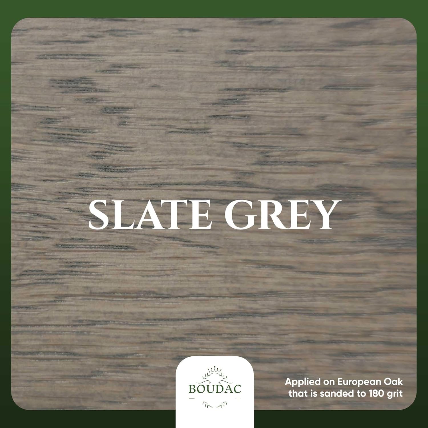 Wood Oil 2C Hardwax Oil, Seal Once, Interior Wood Stain and Finish, Voc Free, Linseed Based, for All Interior Wood Projects, Furniture and Flooring, 900ml, Slate Grey