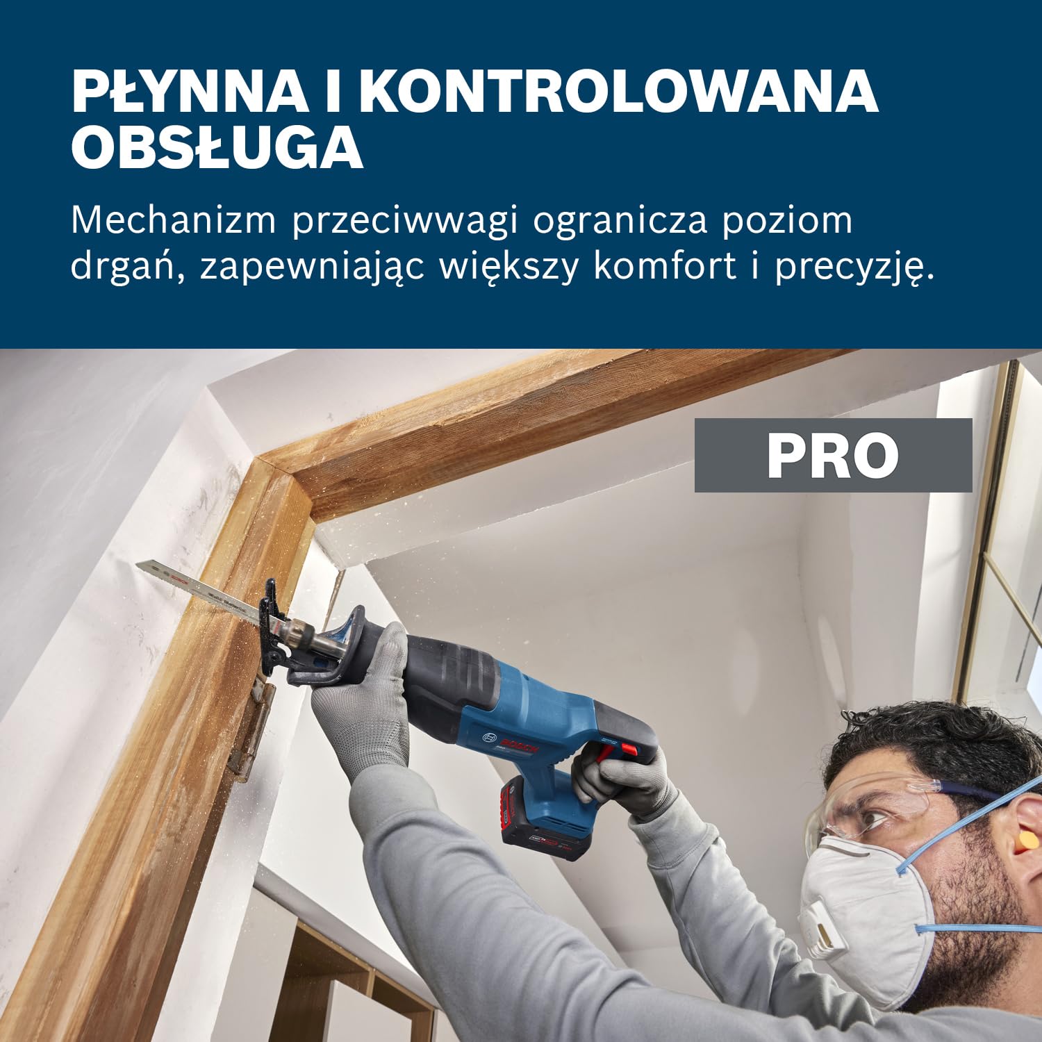 Bosch PRO 18V System Piła szablasta GSA18V-280 (w L-BOXX)