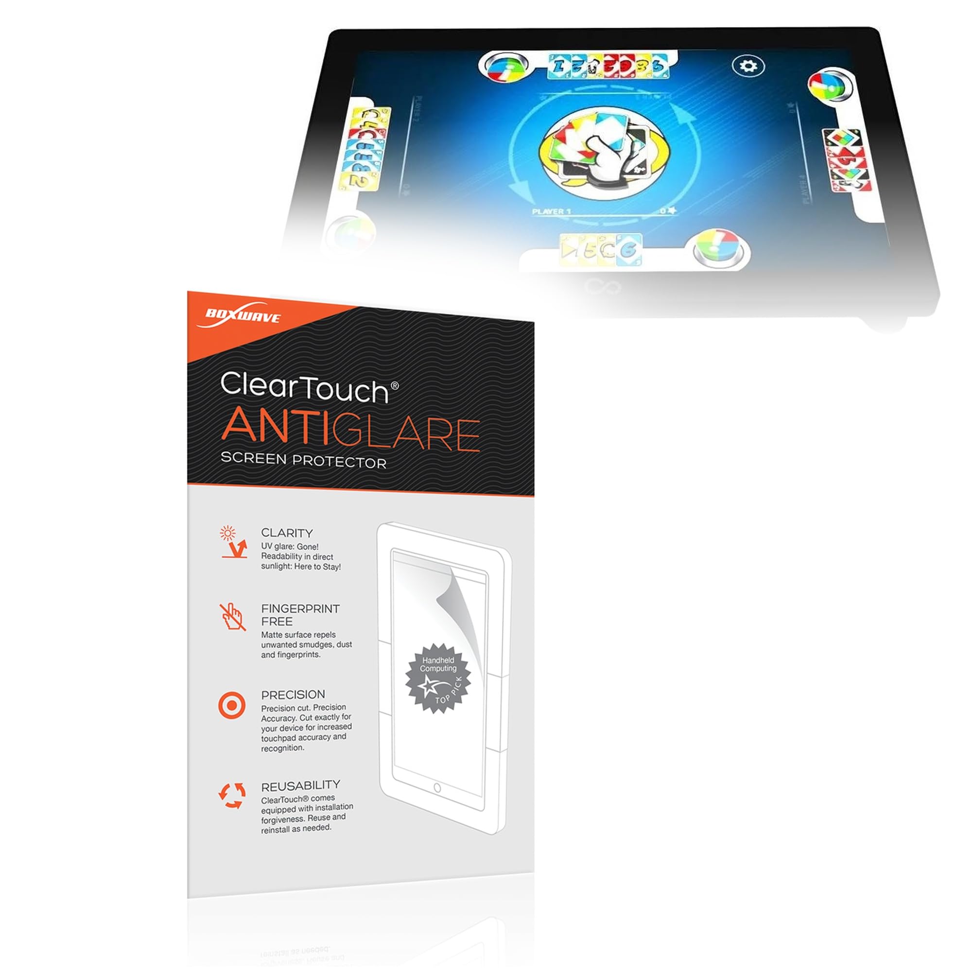 BoxWave Screen Protector Compatible with Arcade1Up Infinity Game Board (18 in) - ClearTouch Anti-Glare (2-Pack), Anti-Fingerprint Matte Film Skin