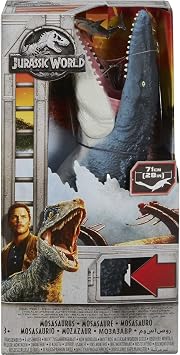 Jurassic World FNG24 - Mosasaurus figure, dinosaur toy from 3 years