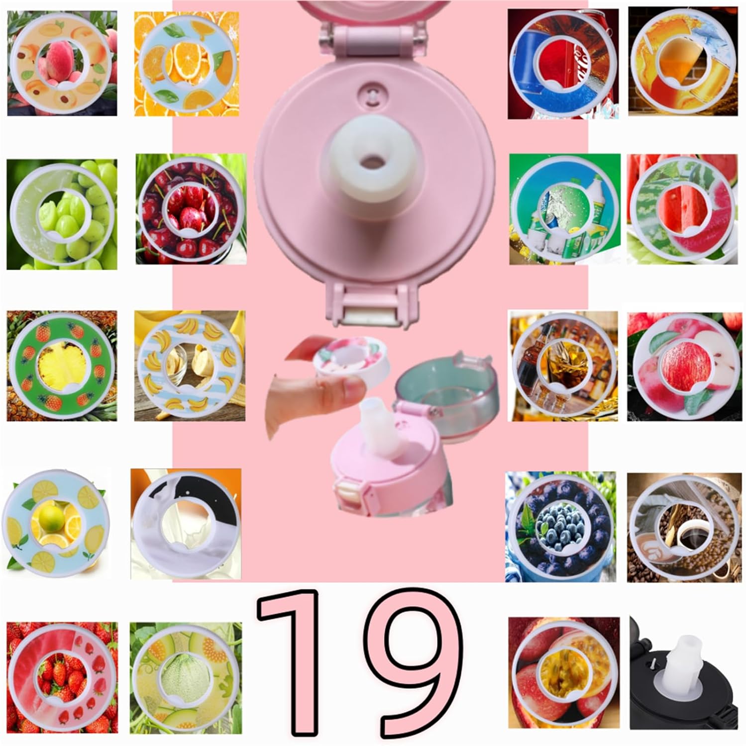 Mskacbfh Christmas Air Water Bottle With 1 Random Flavor