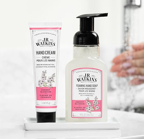 Miniatura 4 de J.R. Watkins Crema de manos hidratante natural, hidratante de manos con manteca de karité, manteca de cacao y aceite de aguacate, libre de crueldad,