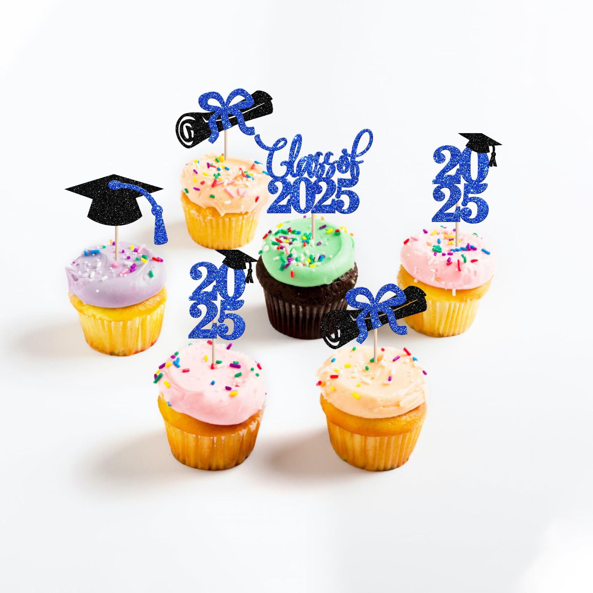 Cappelli Diploma 5 Elementare Mini Cappelli Laurea 24 Pezzi - Decorazioni Festa Con Nappe Classe 2024 Decorazioni Festa Laurea - 6