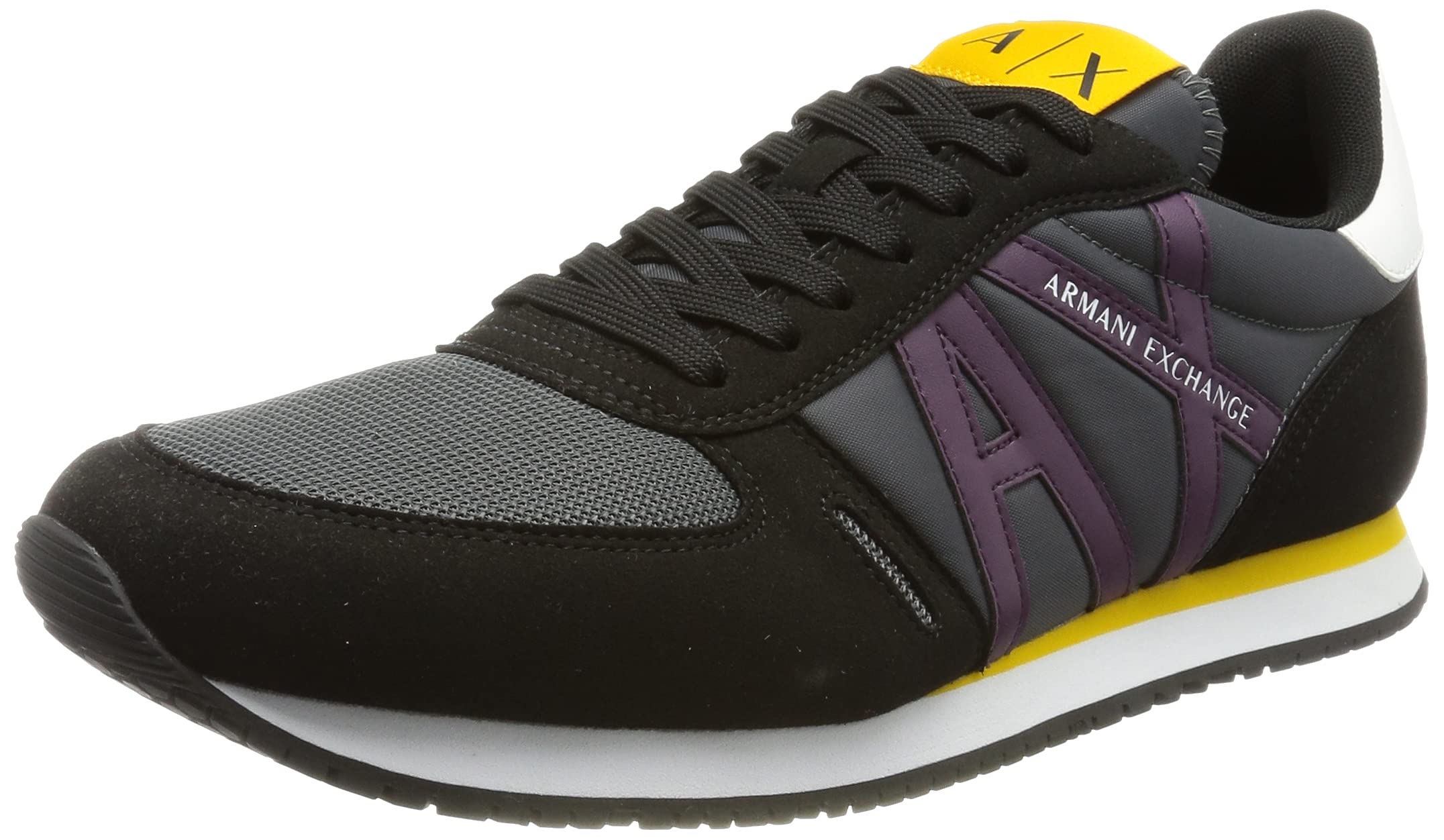 Armani Exchange Men's Retro Running Sneaker