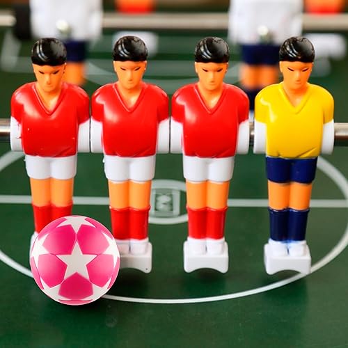 Miniatura 7 de BQSPT - Pelotas de futbolín de 1.260 in, 16 unidades, multicolor, oficial, juego de fútbol de repuesto