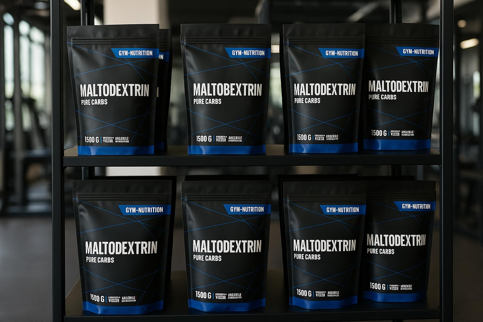 GYM-NUTRITION Hardcore Malto-dextrin | Feines Kohlenhydrate Pulver Maltodextrin 12 1,5 kg Beutel