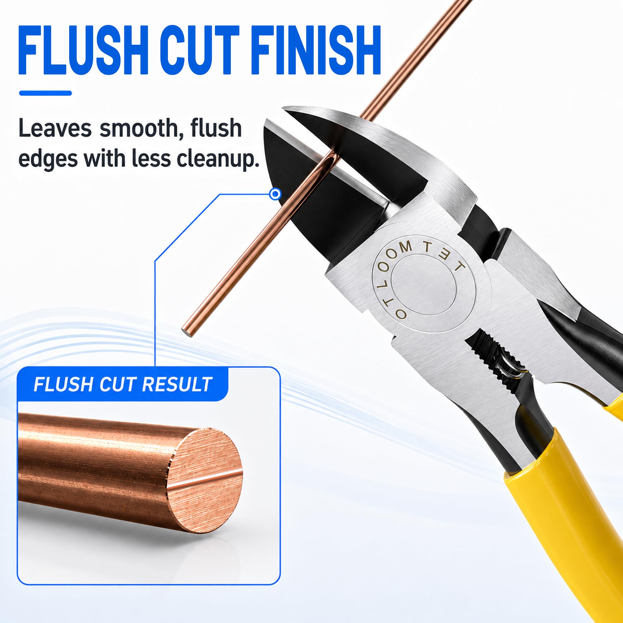 OTLOOMTBT Flush Wire Cutters - 2 Pack -3