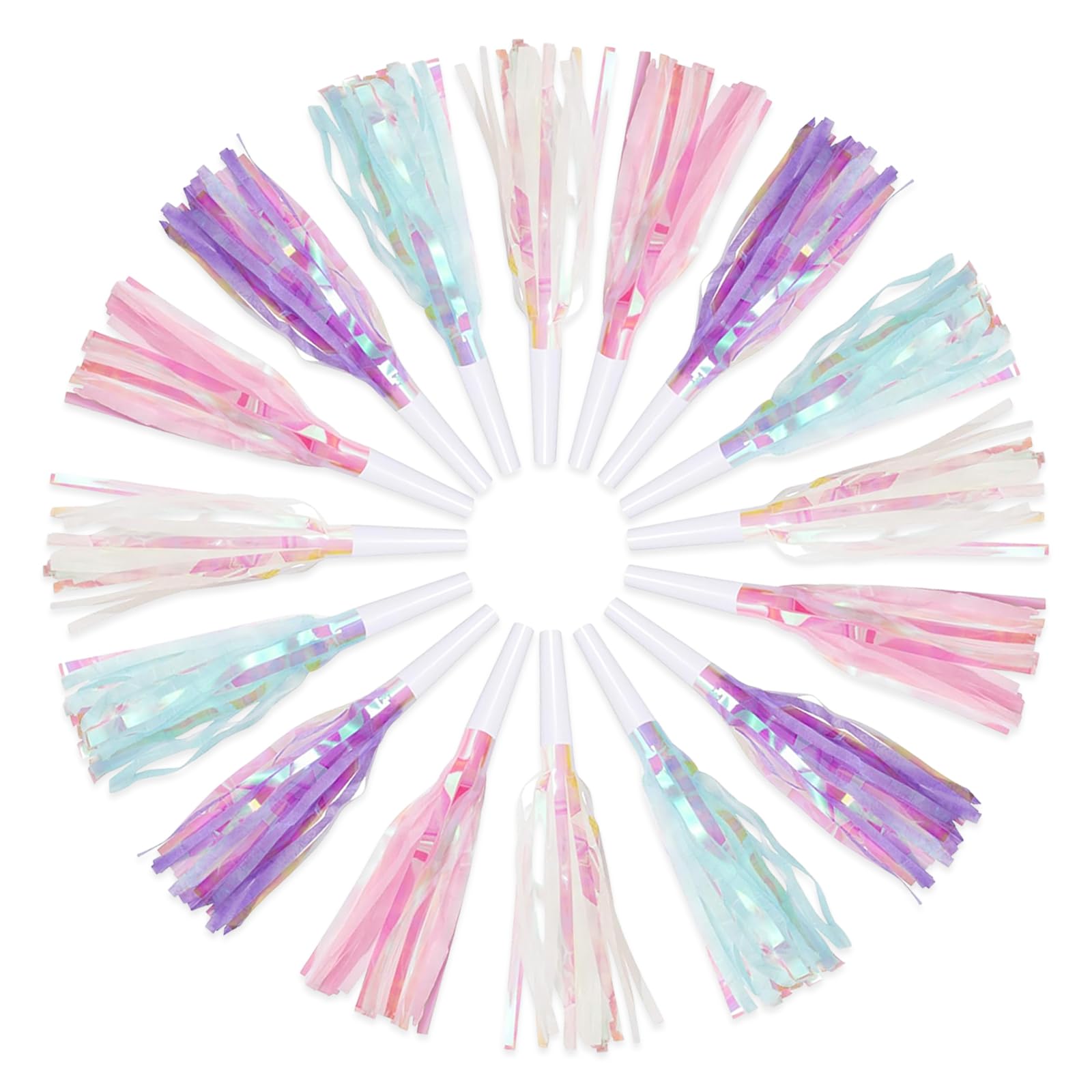 RenSton 24 Pcs Party Blower, Party Bags Fillers, Assorted Colours & Fun, Birthday Blowers for Birthdays Weddings Celebrations Anniversary Decoration Gifts