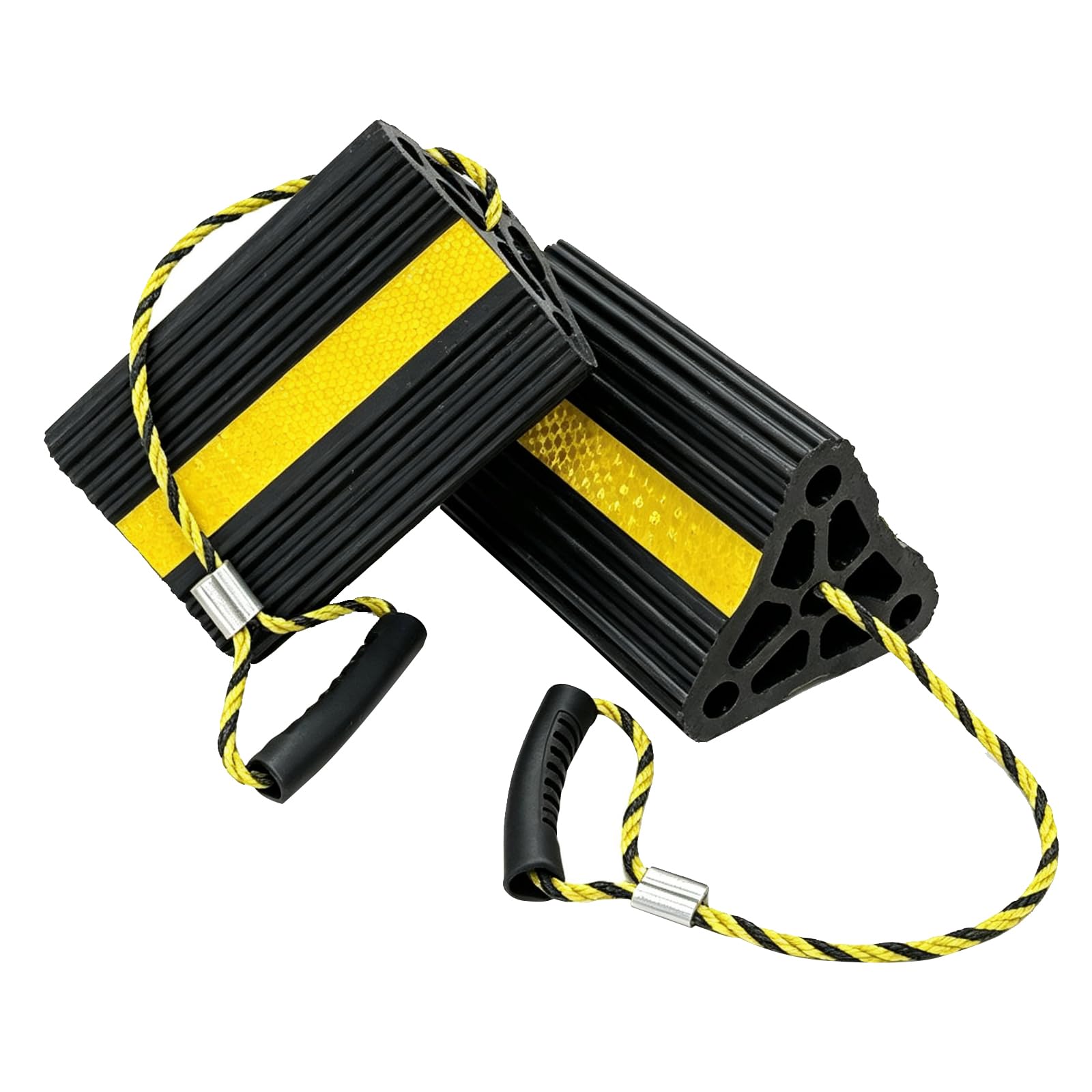 Vacallity Solid Rubber Wheel Chock