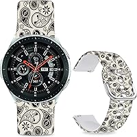 Vista 28 de Correas de reloj de dibujos animados compatibles con Samsung Galaxy Watch 1.811 in/Galaxy Watch 3 1.772 in/Samsung Gear S3 Frontier/Classic Strap