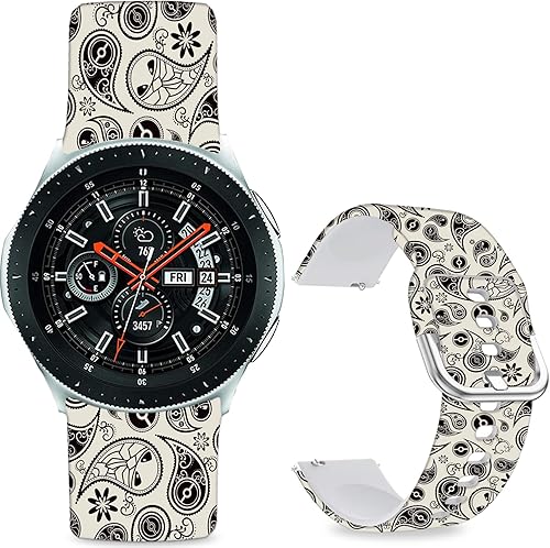 Miniatura 27 de Correas de reloj de dibujos animados compatibles con Samsung Galaxy Watch 1.811 in/Galaxy Watch 3 1.772 in/Samsung Gear S3 Frontier/Classic Strap