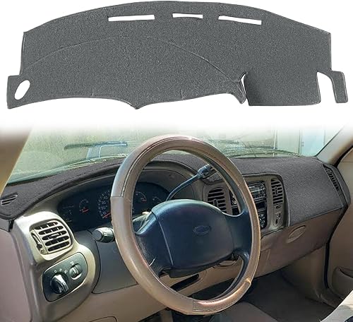 J61 - Alfombrilla para tablero de automóvil, ajuste personalizado para Ford F150 F250 Expedition F150 Heritage 1997 1998 1999 2000 2001 2002 2003