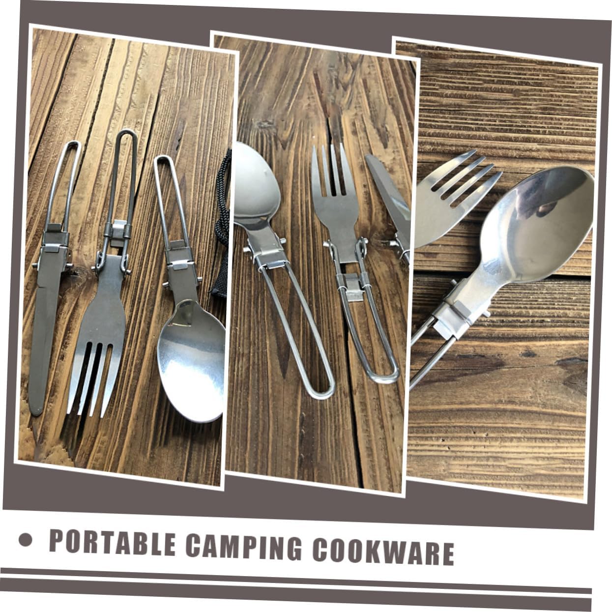 Totority Compact Camping Cooking Set Picnic Pot Utensils Camping Pan Set for People