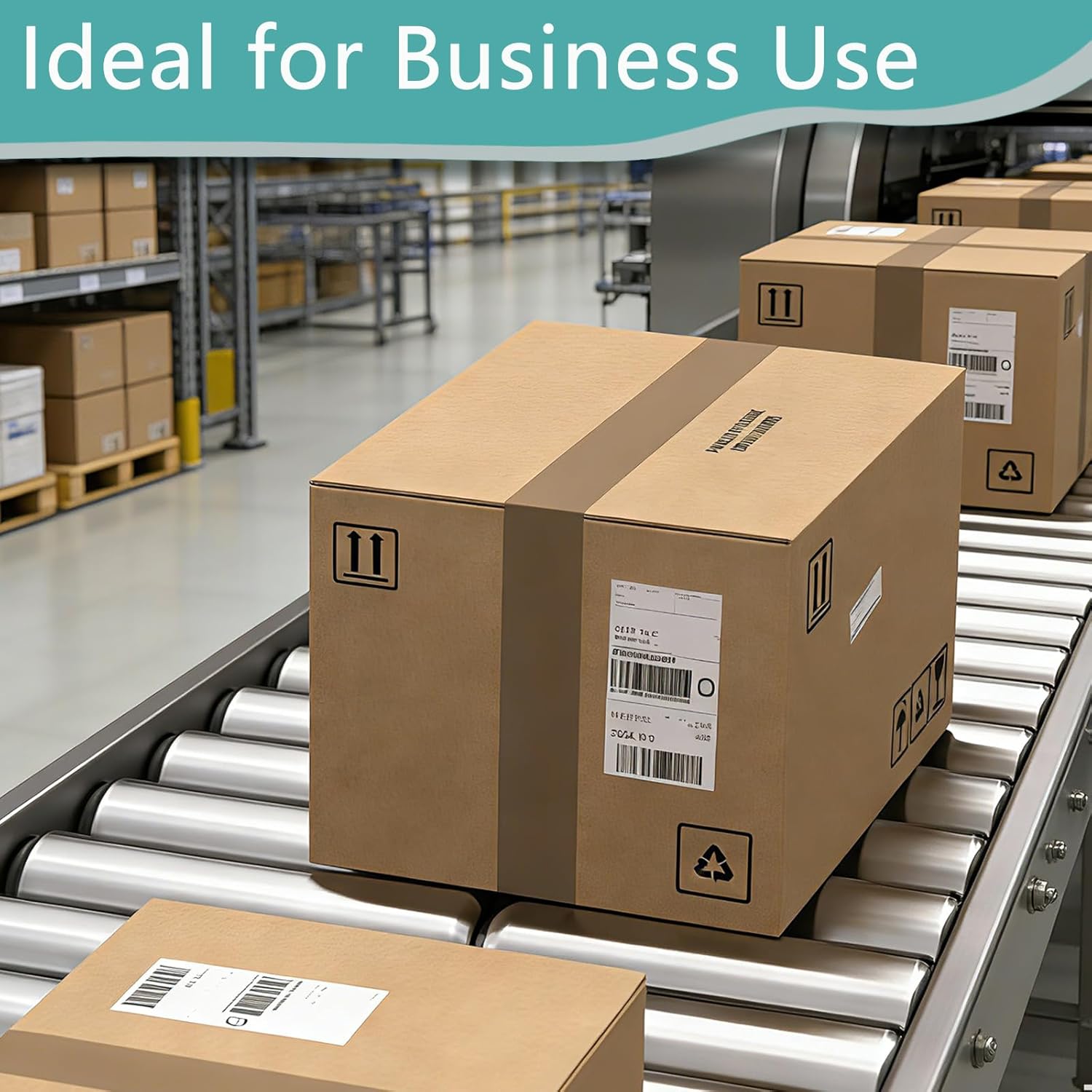 4500Pcs 4"x6" Thermal Shipping Labels – 18 Rolls of 250, Direct Thermal Labels Roll Compatible with Rollo, Zebra, and More Printers, for UPS, FedEx & USPS - Image 7