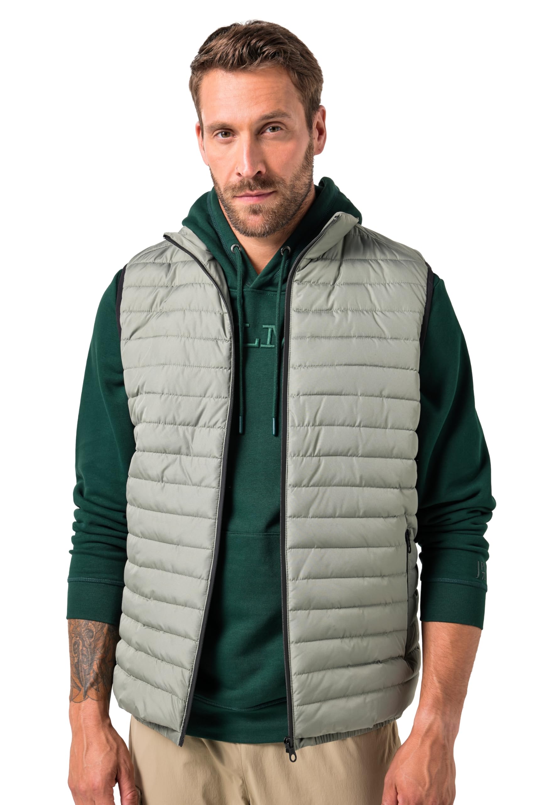 JP 1880 Leichtstepp-Weste, Bauchfit, Outdoor 839405