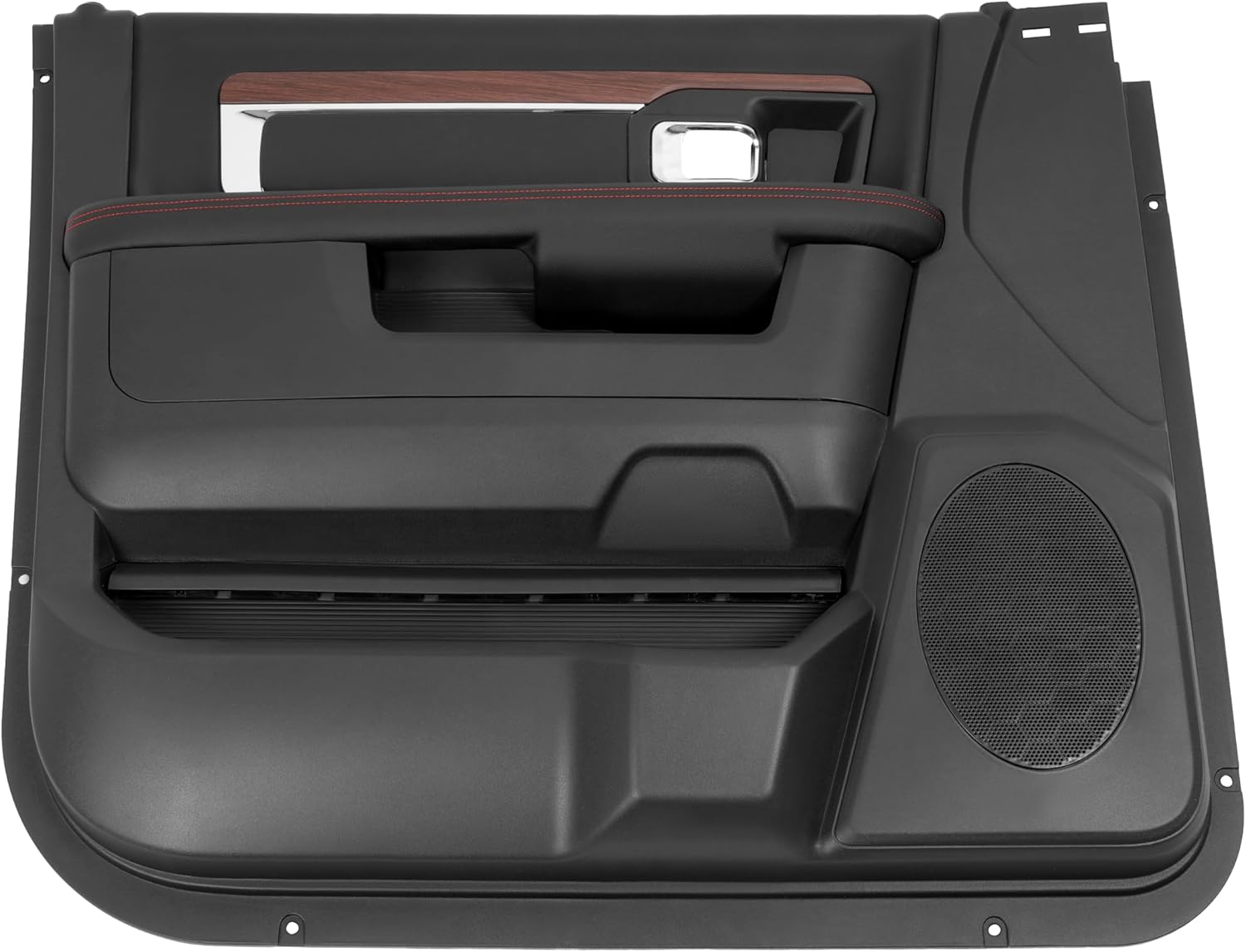 ALMULOO Driver Inner Door Panel Compatible with 2013-2018 Dodge Ram 1500 2500 Replacement for 1VZ371X9AF Interior Door Panels Plastic Black Left