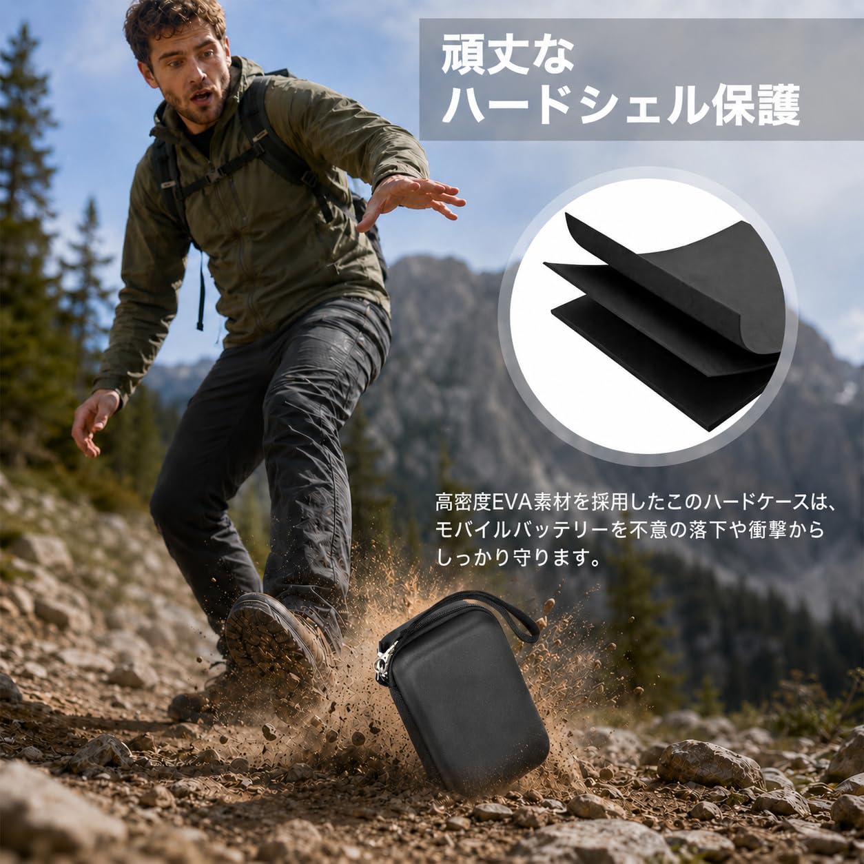 Amazon | 【収納ケース】互換 Anker 25000 モバイルバッテリー 収納