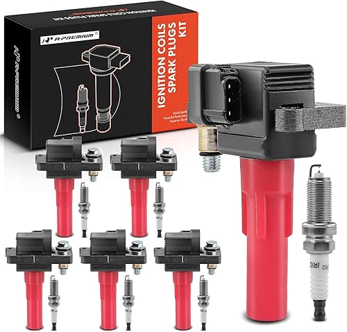 A-Premium Bobinas de encendido y bujías compatibles con Subaru Outback 2001-2009, Legacy 2008-2009, Tribeca 2008-2009, B9 Tribeca 2006-2007, 3.0L disponible en Yaxa Peru