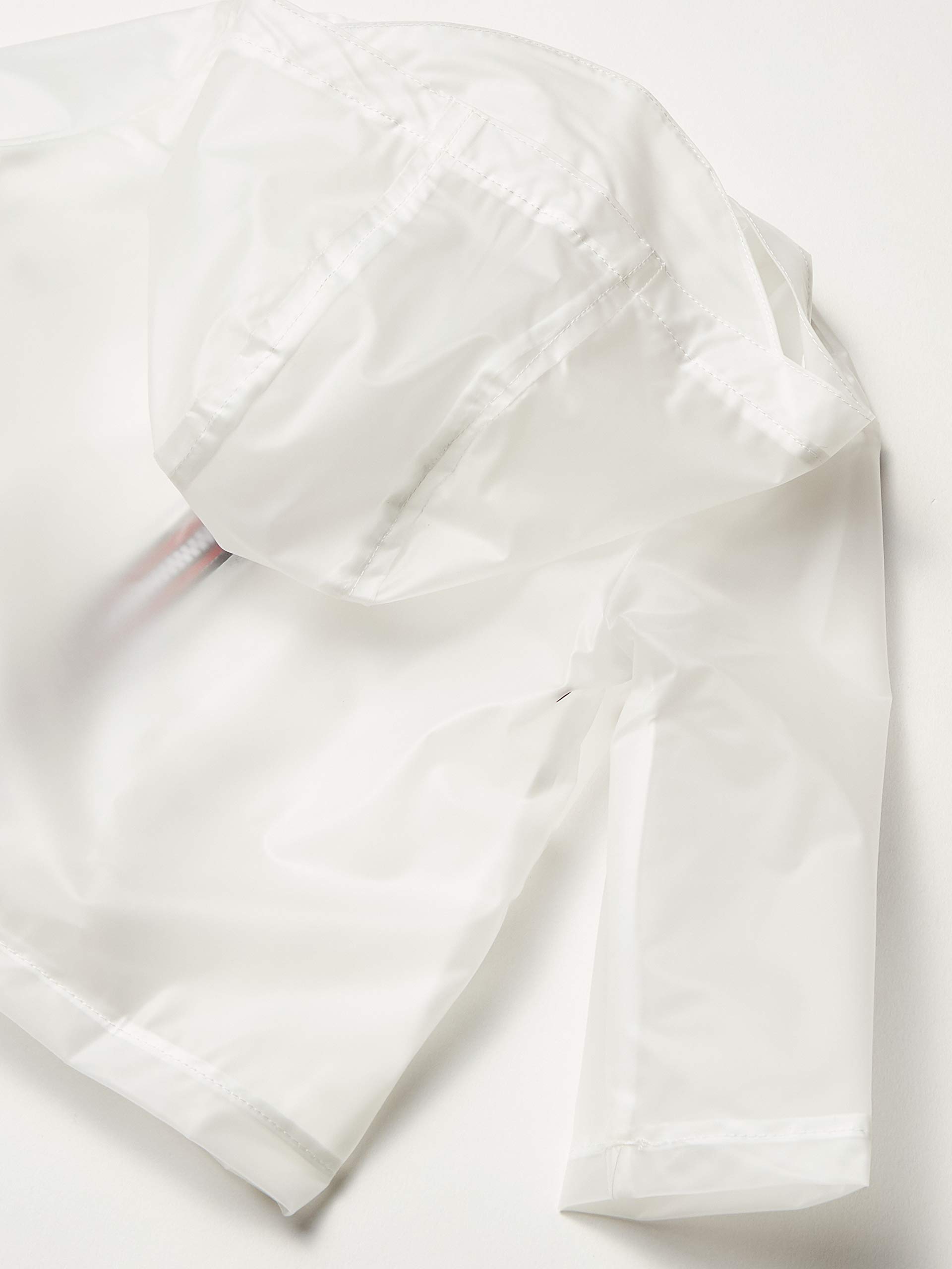 Urban Republic Girls Transparent Vinyl Raincoat, Clear, 12M