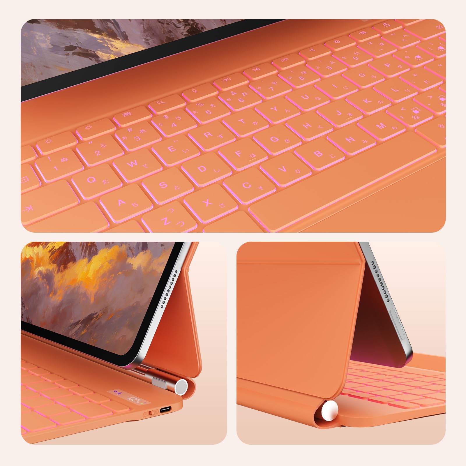 CSZZACME 磁気キーボードケース(日本語配列) Amazon.co.jp: CSZZACME iPad Air 13インチ M4/M3/M2・iPad Pro 12.9
