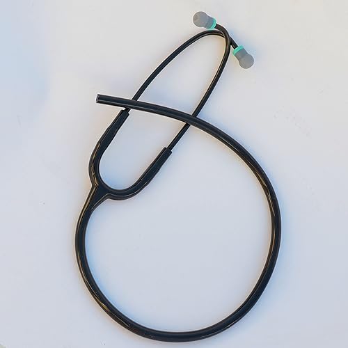 Miniatura 6 de Truaevum - Kit de repuesto compatible con Littmann(r) Standard Edition(r) - Tubo de un solo orificio binaural K5 Negro Negro Negro