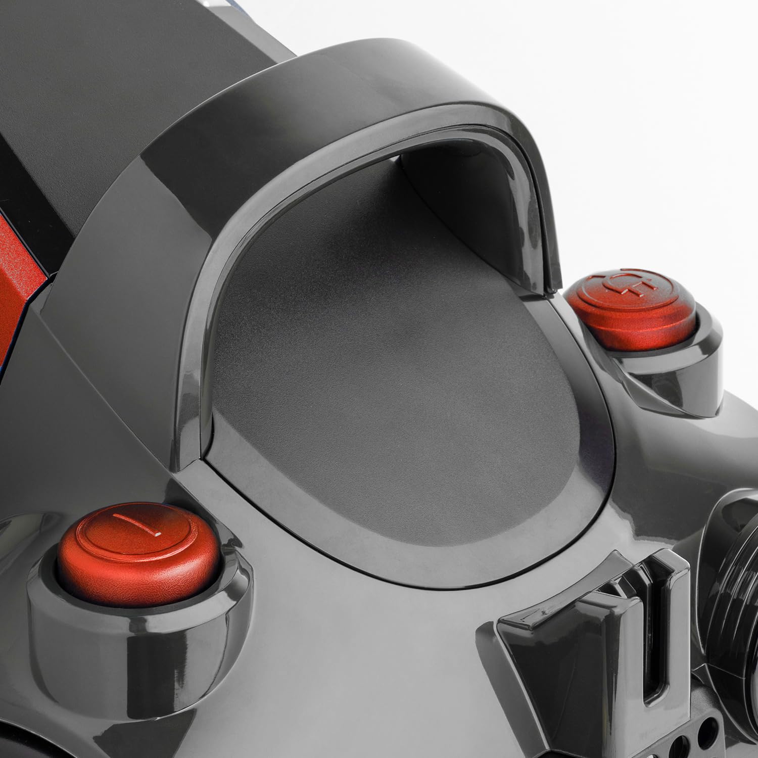 H.Koenig Aspirateur sans Sac cyclonique STC58, Aspirateur Traineau, Silencieux, Puissant 850 W, Capacité 2,5L, Compact et Léger pour Sols Durs, Tapis et Animaux, Filtre HEPA12, Rouge