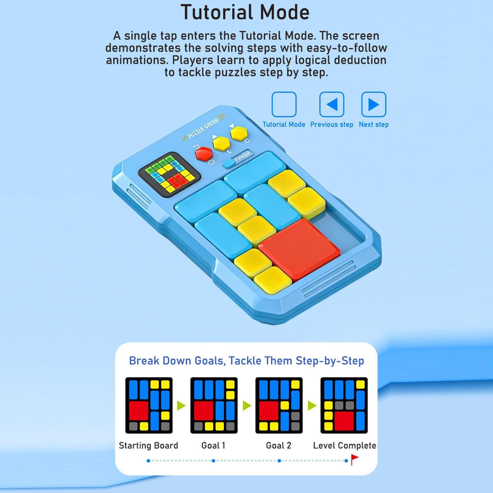 Puzzle Przesuwne Klockowe Edukacyjna Gra Logiczna Trenująca Umysł | Tangram Gra Puzzle Przesuwne Na Urodziny Do Klasy Do Domu Na Wakacje W Podróż Oraz Wycieczka Samochodowa