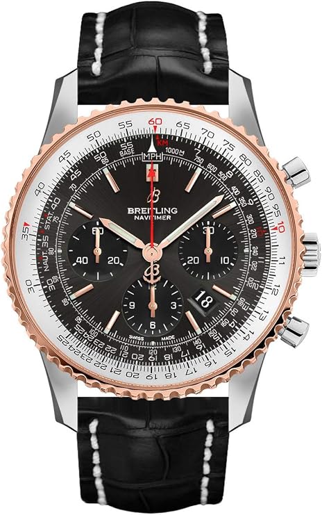 Breitling Navitimer 1 B01 Chronograph 43 UB0121211F1P1 Men's Watch :  Clothing, Shoes \u0026 Jewelry - Amazon.com